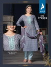 Pragya By Kaya Cotton Printed Plus Size Kurti With Bottom Dupatta Wholesale Price In Surat